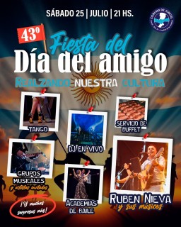 43° FIESTA DEL DÍA DEL AMIGO EN JUNCAL