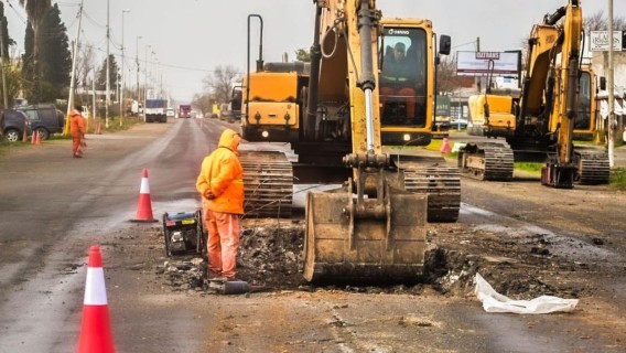 Comenzó la tercera etapa de la obra de reparación sobre RN11 en Puerto San Martín