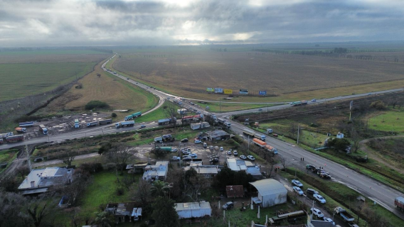 Avanzan las reparaciones en rutas del sur de Santa Fe y la reconstrucción de la A012