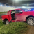 Tres heridos graves en un choque entre un camión y una camioneta en Roldán