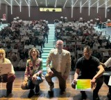 Trescientas personas recibieron certificados al completar los cursos de oficios del departamento General López