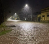 Temporal en el norte de Santa Fe: cayeron 120 milímetros de lluvia en menos de dos horas