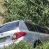 Insólito accidente en San Lorenzo: un coche fúnebre cayó por una barranca y quedó al borde del arroyo