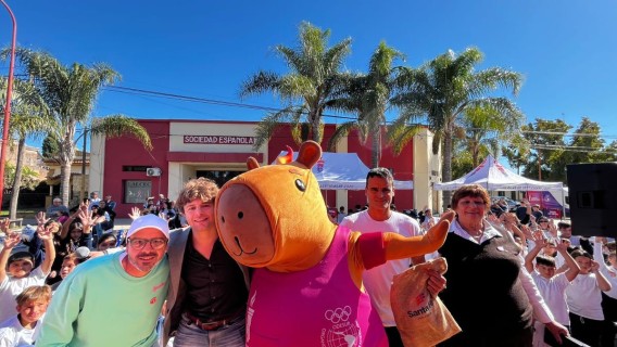 El Capi Tour llegó a más localidades del sur santafesino