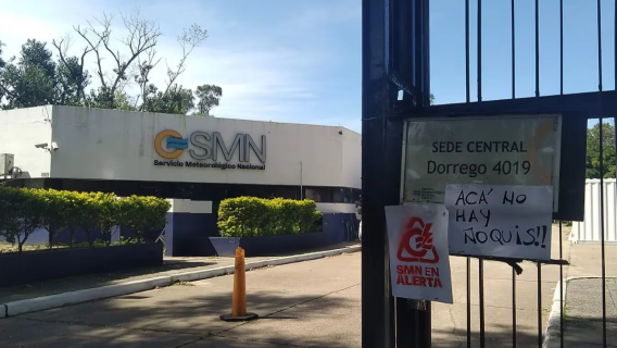 Despidos en el Servicio Meteorológico Nacional: ya son dos las estaciones en Santa Fe que perdieron personal