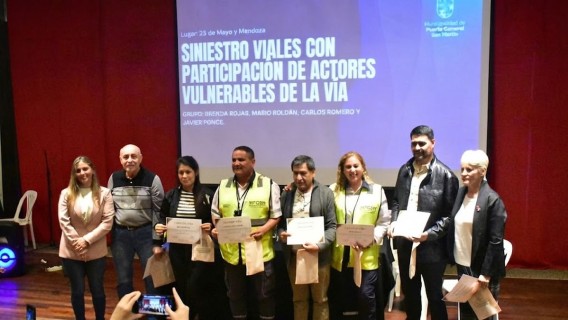 Refuerzan la capacitación de inspectores para consolidar la seguridad vial en Puerto San Martín