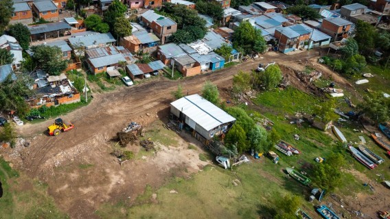 Remanso Valerio: avanza la relocalización de las familias del barrio que va transformando su fisonomía