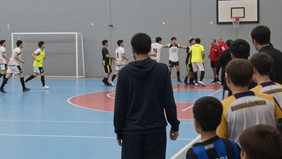 Otro incidente de violencia en el futsal: golpearon a un DT en Villa Gobernador Gálvez