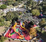 Venado Tuerto: inauguraron las obras de remodelación de la plaza San Martín