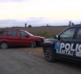 Una bebé de dos meses salió despedida de un auto que volcó cerca de Álvarez y está grave