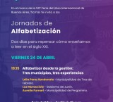 Pergamino presente en las Jornadas de Alfabetización de la Feria Internacional del Libro