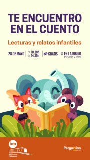 Te encuentro en el cuento: un espacio para los más chicos