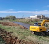 Limpieza y mantenimiento del Arroyo Pergamino